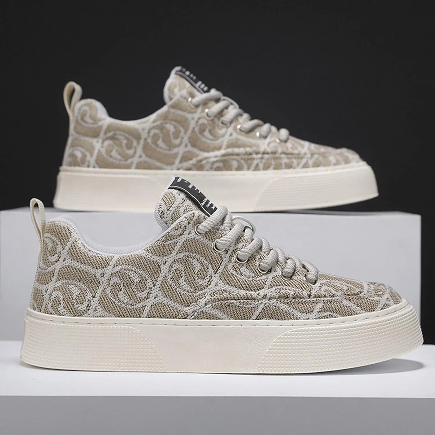 Womens Walking Sneakers Dress Shoes for Men Men's Casual Dress Sneakers Comfortable Dressy Slip on Loafers for Women Comfort White Leather Sneakers for Women
